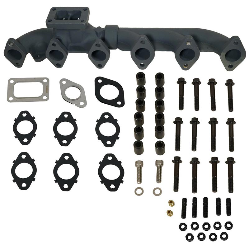 BD Diesel 1046067 Exhaust Manifold With Gaskets & Bolts