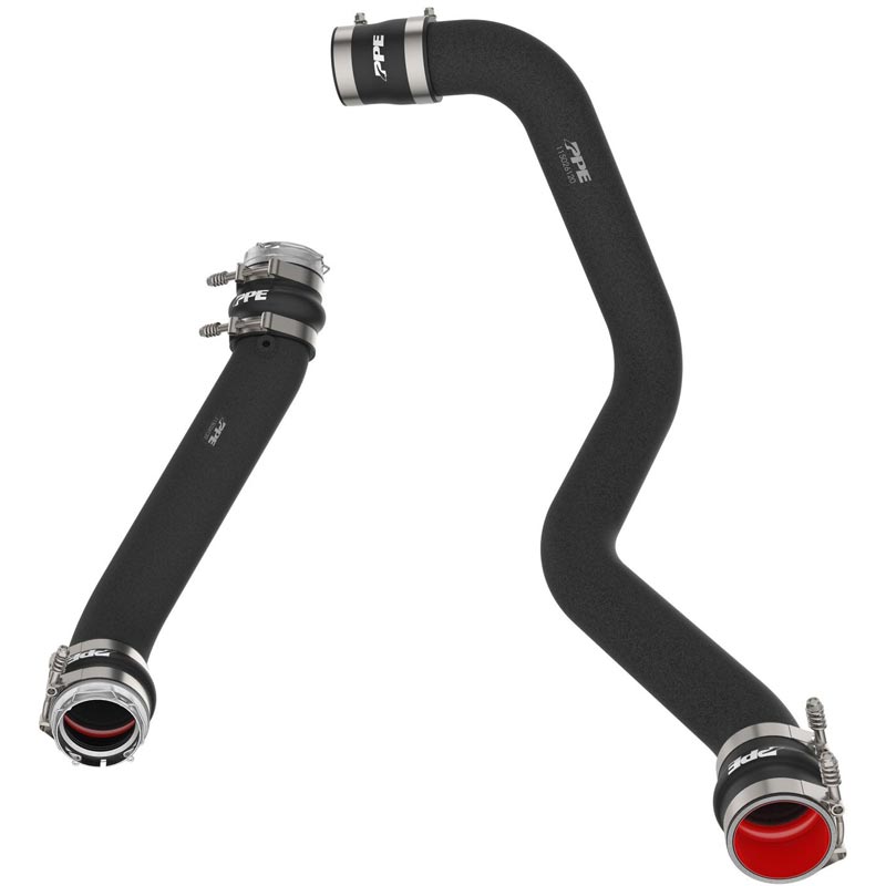 PPE Hot & Cold Side Intercooler Pipe Kit - Black 115026120