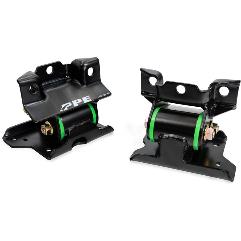 PPE 168030150 Silicone Bushing Engine Mount Kit - Green 50 SHD (OE Firmness)