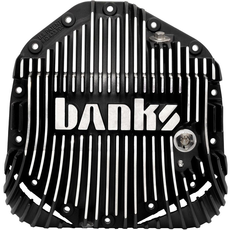 Banks Power 19286 Ram-Air Black & Milled Rear Differential Cover