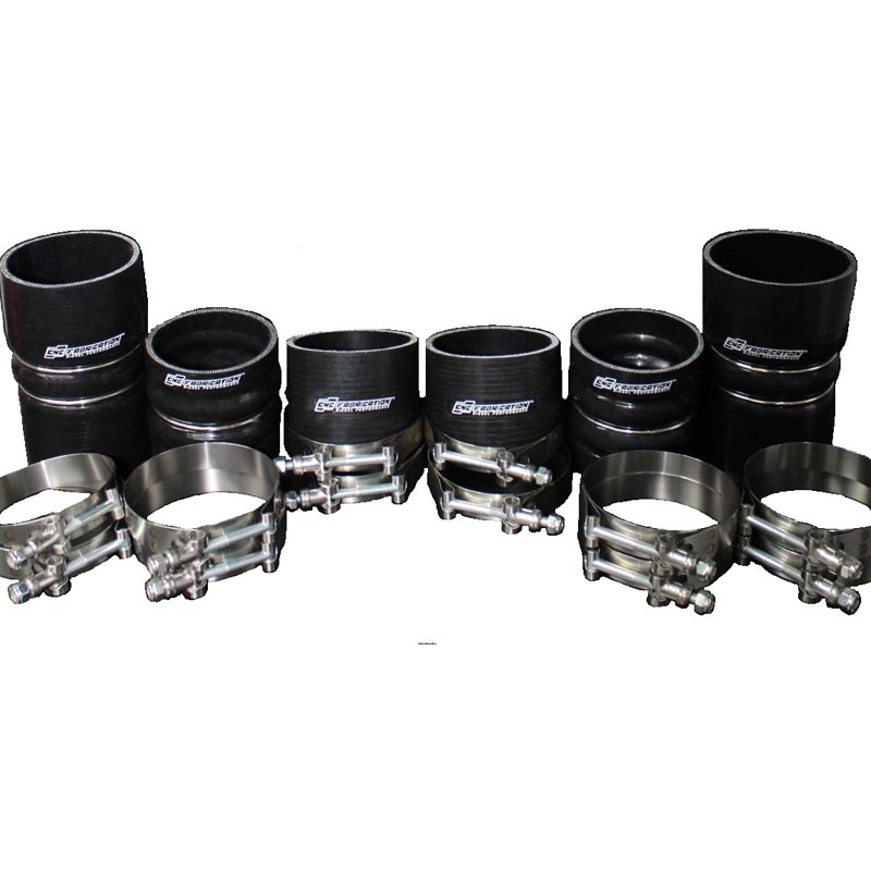 CNC Fabrication 423023 Intercooler Boot Kit - Black
