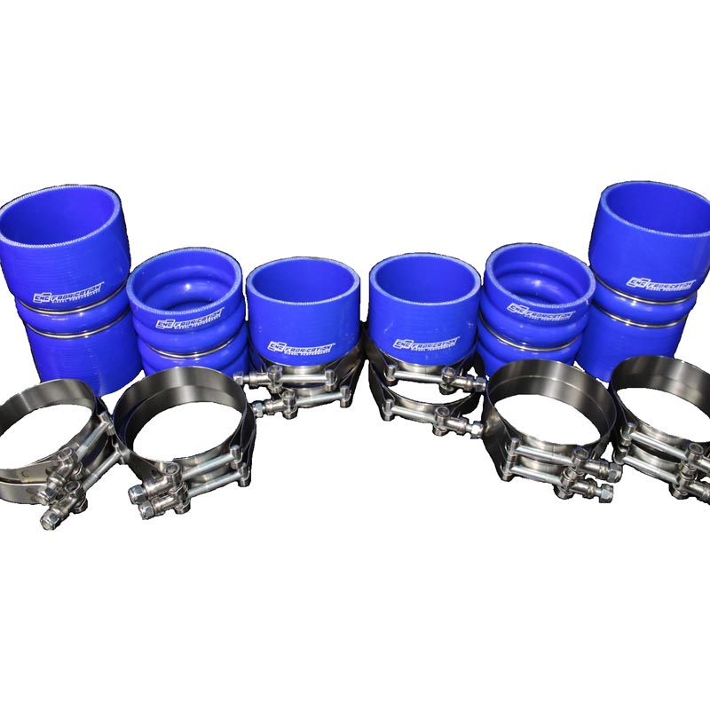 CNC Fabrication 423024 Intercooler Boot Kit - Blue