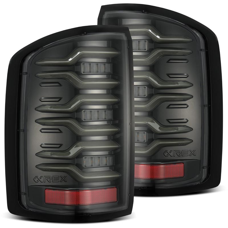 AlphaRex 630030 LUXX-Series Alpha-Black LED Tail Lights