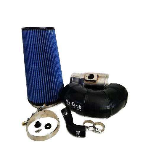 No Limit Fabrication Cold Air Intake - Oiled Filter - Polished 64CAIPO
