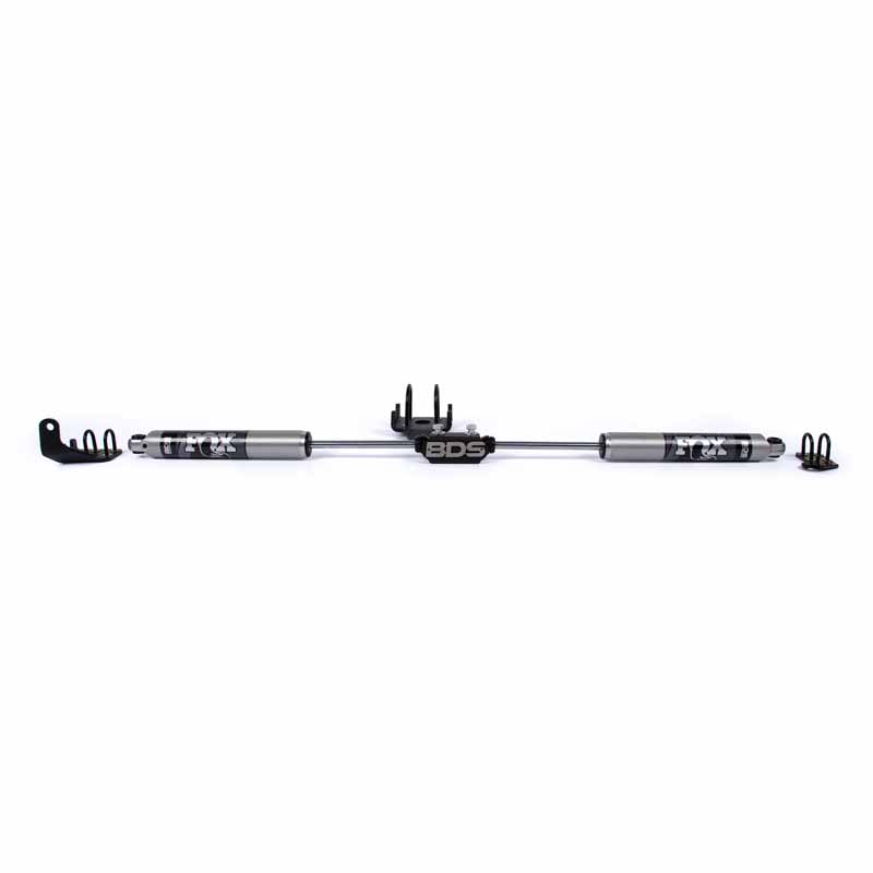 BDS Suspension Fox 2.0 Dual Steering Stabilizer Kit BDS2013DF
