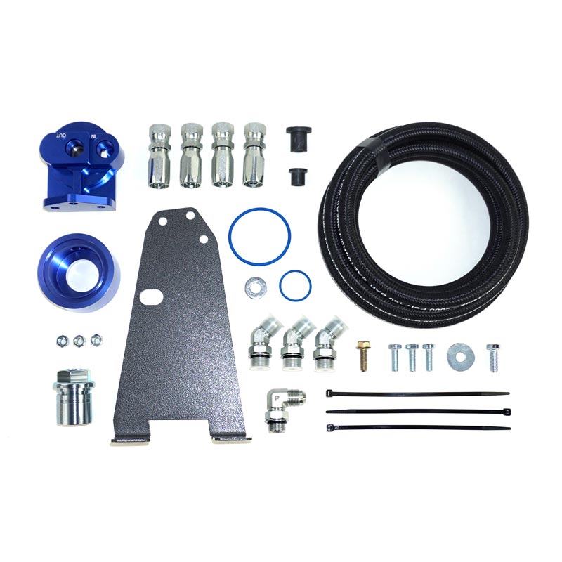 Pacbrake HP10592 Remote Oil Filter Relocation Kit
