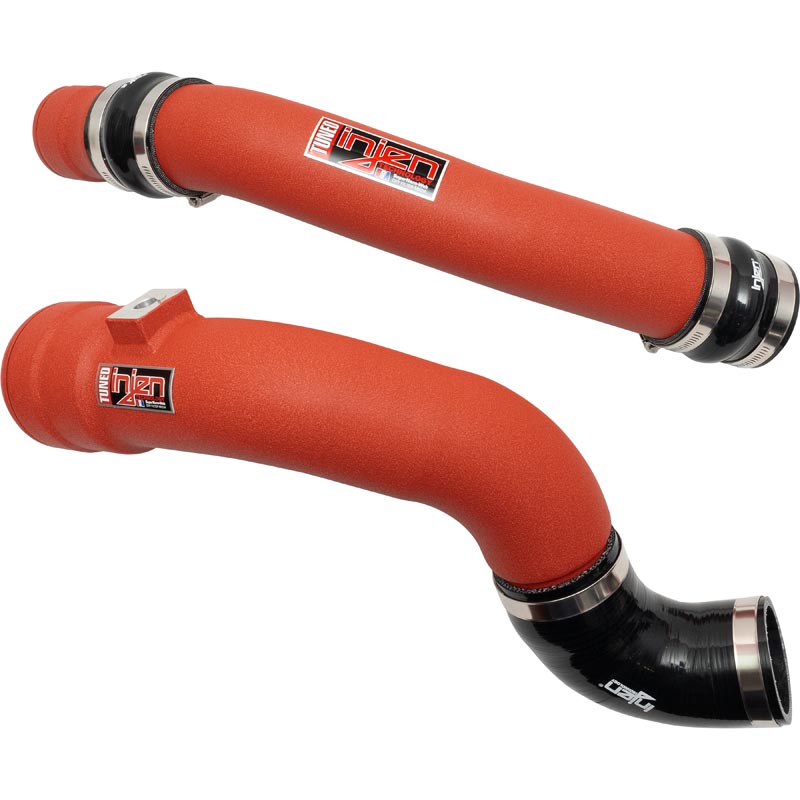 Injen SES9004ICPWR Hot & Cold Side Intercooler Pipe Kit - Red