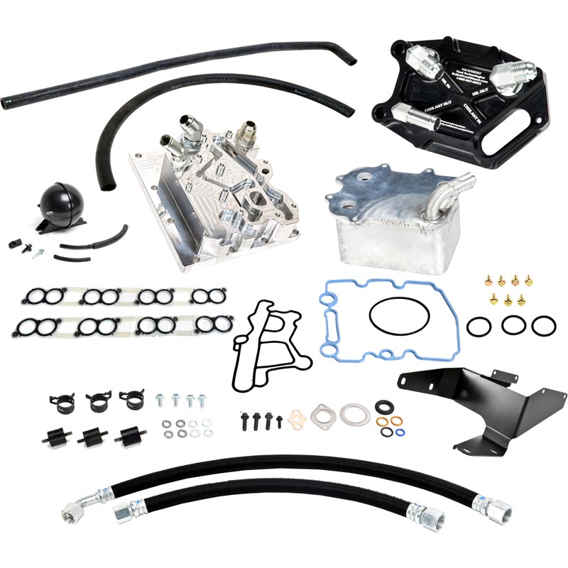 Bullet Proof Diesel VK688-100 OEM Style Oil Cooler Remote Mount Kit