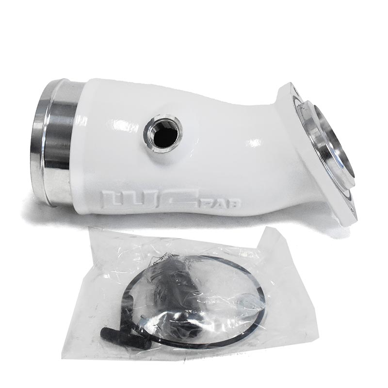 WCFab WCF100775-GW Turbo Intake Horn - Gloss White