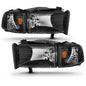 Anzo Black Crystal Headlights 111067