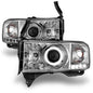 Anzo Chrome Projector Headlights With LED Halo 111195