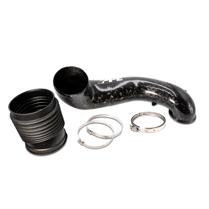 PPE Zilla Carbon Fiber Turbo Inlet - Forged Carbon 115004070