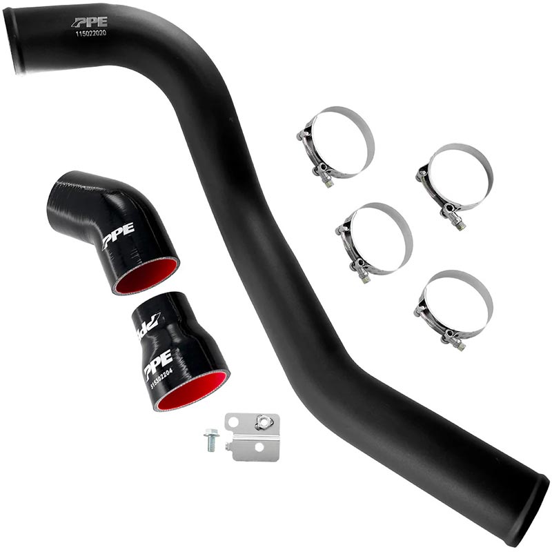 PPE 115022020 3" Hot Side Intercooler Pipe - Black