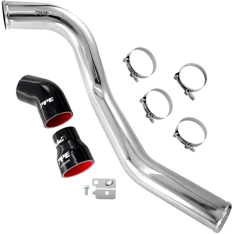 PPE 115022030 3" Hot Side Intercooler Pipe - Polished
