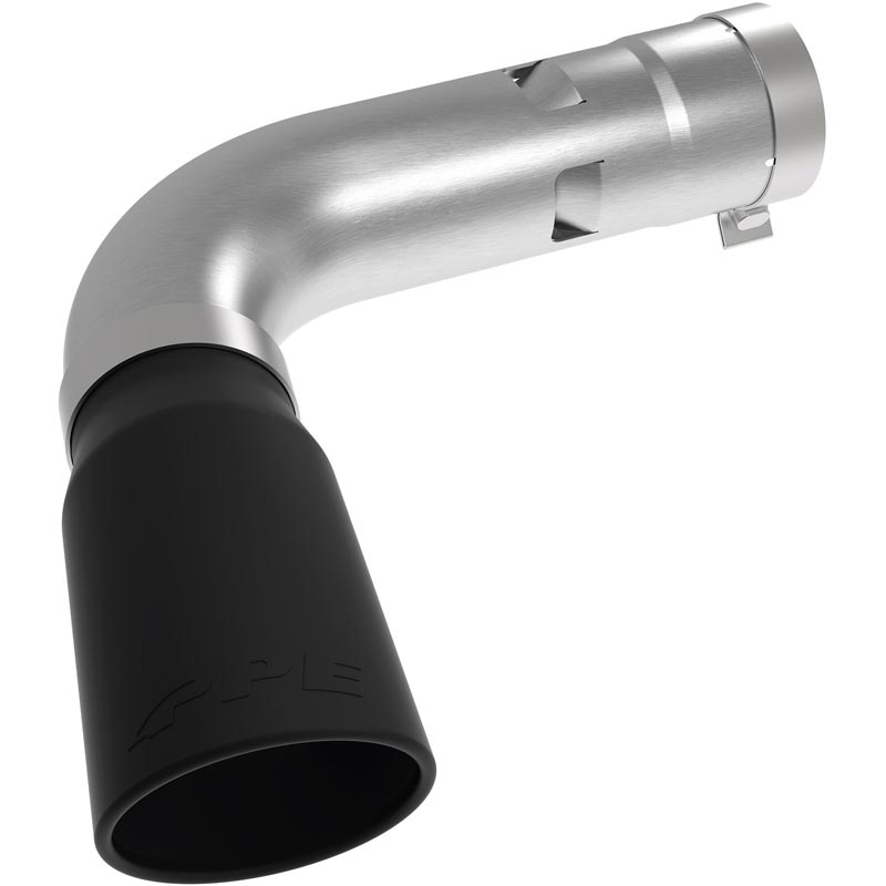 PPE 4" Stainless Steel Exhaust Tip - Black 117020420