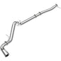 PPE 117153030 4" T304 Filter-Back Exhaust System (Polished Tube & Tip)