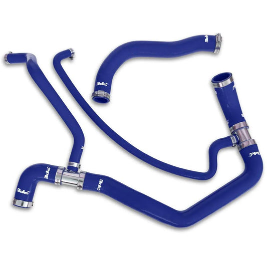 PPE 119022100 Silicone Upper & Lower Coolant Hose Kit - Blue