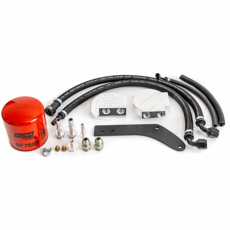 H&S Motorsports 121012 Upper Fuel Filter Relocation Kit