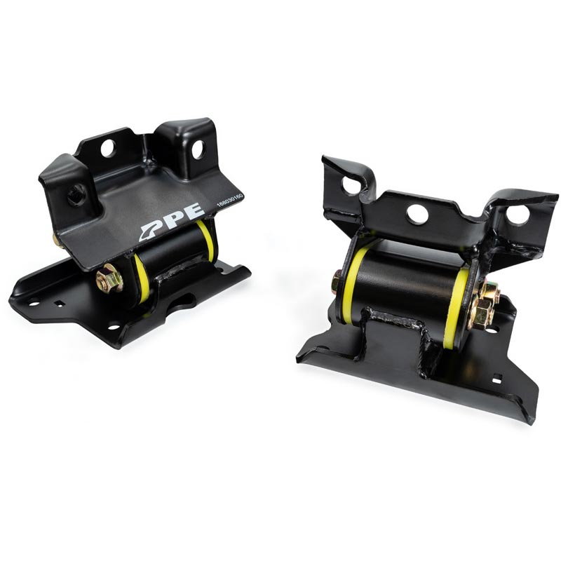 PPE 168030160 Silicone Bushing Engine Mount Kit - Yellow 60 SHD (Firm)