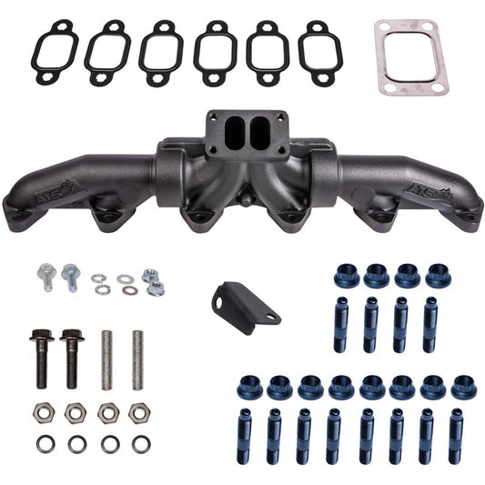 ATS 2049502164 Pulse Flow Exhaust Manifold With Premium Gaskets & Studs