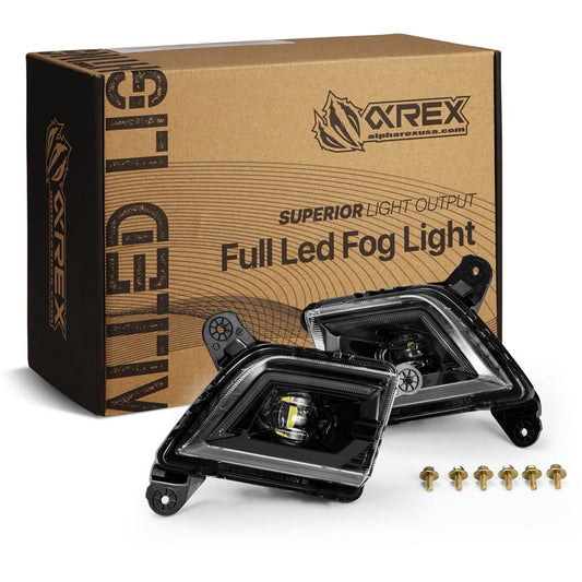AlphaRex 210017 DoubleTap Dual Color LED Projector Fog Lights