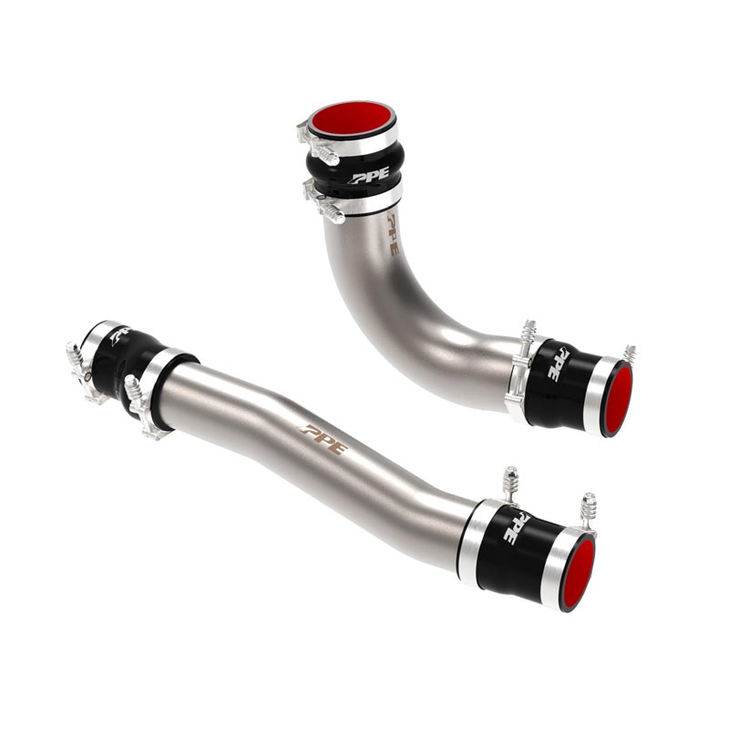 PPE Hot & Cold Side Intercooler Pipe Kit - Brushed 215021610