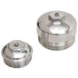 Beans Diesel 220022 2-Piece Billet Fuel & Oil Filter Cap Set