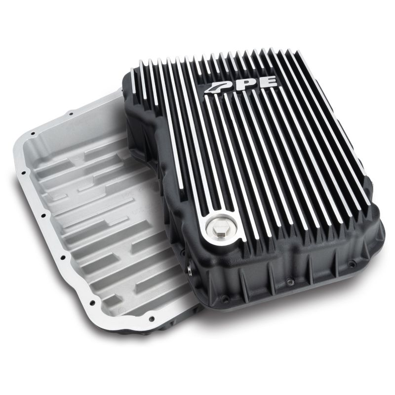 PPE 228052110 Heavy-Duty Flat Bottom 68RFE Transmission Pan - Brushed