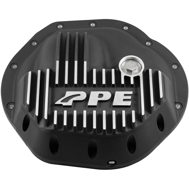 PPE 238041010 9.25" 14-Bolt Heavy-Duty Front Differential Cover - Brushed