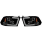Recon 264270BKC Smoked Projector Headlights With OLED U-Bar