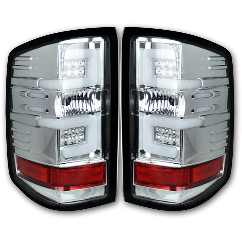 Recon 264297CL Chrome OLED Tail Lights