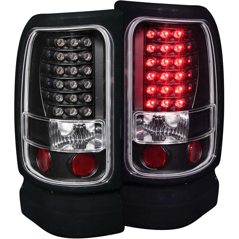 Anzo 311073 Black LED Tail Lights
