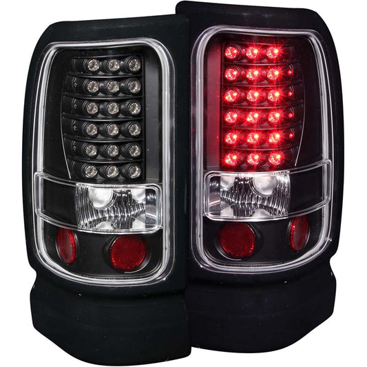 Anzo 311073 Black LED Tail Lights