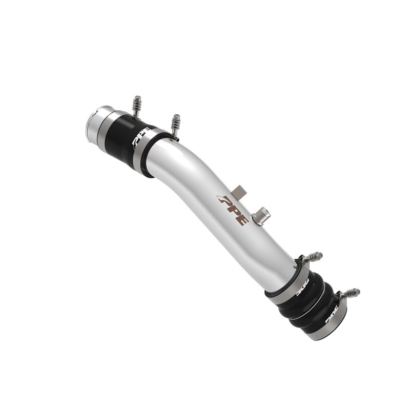 PPE Hot Side Intercooler Charge Pipe Kit- Polished 315025130