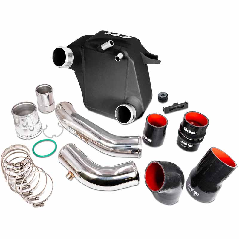 PPE 315045120 Air-To-Water Intercooler Kit - Black