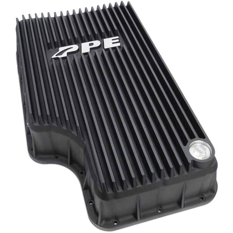 PPE 328052020 Heavy-Duty 6R140 Deep Transmission Pan - Black