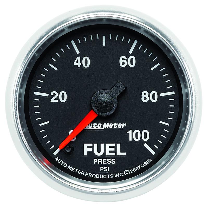 Auto Meter 3863 GS Series Fuel Pressure Gauge