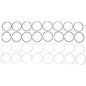 MAHLE 41909 Complete Piston Ring Set (Standard)