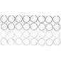 MAHLE 42160 Complete Piston Ring Set (Standard)