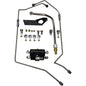 CNC Fabrication 4-Line Feed Fuel Line Kit - Black 422153