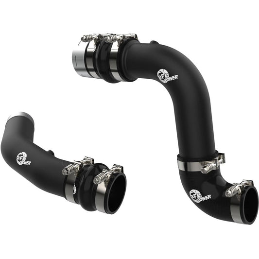 AFE 46-20734-B BladeRunner Black Hot & Cold Side Intercooler Pipe Kit