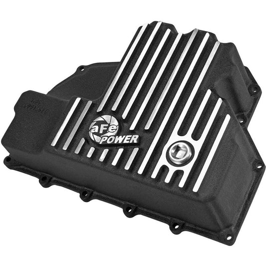 AFE Pro Series Engine Oil Pan (Black & Machined) 46-70282