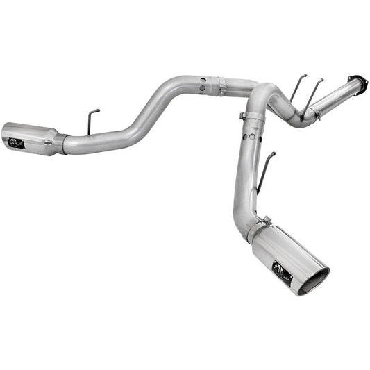 AFE 49-03065-P ATLAS Dual 4" Filter-Back Exhaust System