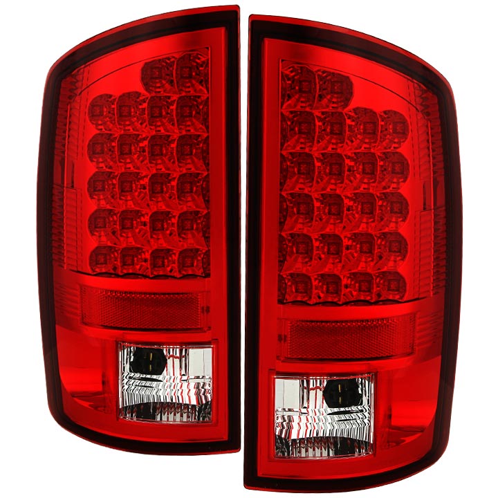 Spyder 5002570 Red/Clear LED Tail Lights