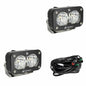 Baja Designs 547805 S2 Sport Clear Wide Cornering LED Pod Light