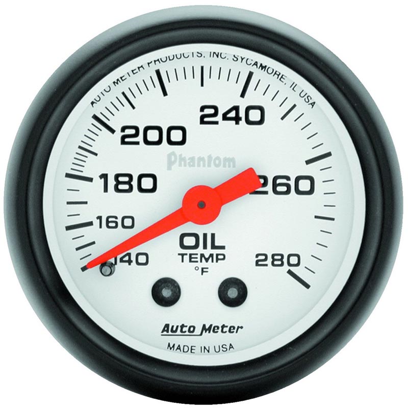 Auto Meter 5741 Phantom Series Oil Temp Gauge