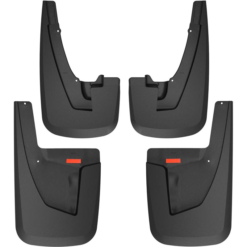 Husky Liners 58046 Custom Molded Mud Guard Set (Front & Rear)