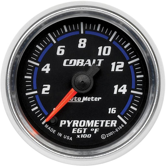 Auto Meter Cobalt Series Pyrometer Kit 6144