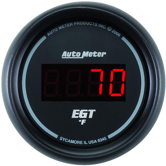 Auto Meter 6345 Sport-Comp Digital Pyrometer Gauge