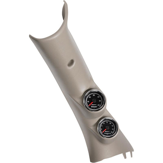 Auto Meter 7082 Dual Pillar Factory Match Gauge Kit